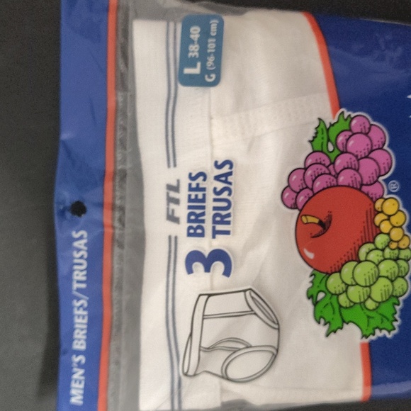 Fruit of The Loom FTL 3 Pack Men's Briefs Large 38-40 100% Cotton Vintage 2001 - Picture 2 of 8